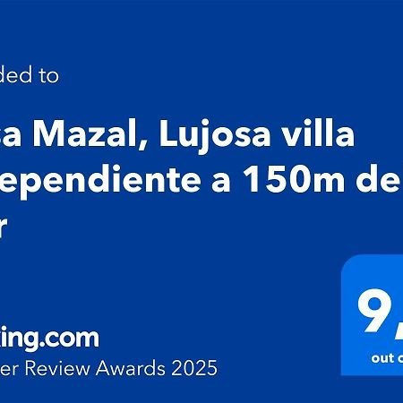 Casa Mazal, Lujosa Villa Independiente A 150M Del Mar بيلار ذي لا أوراذاذا المظهر الخارجي الصورة